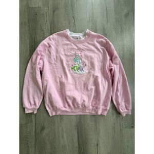 Vintage Decorated Originals x large crew neck winter snowmen